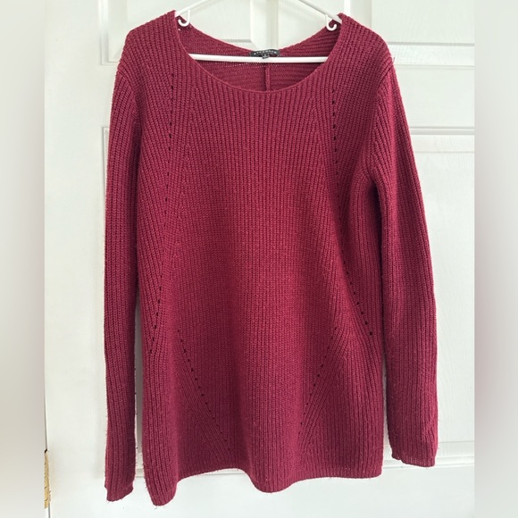 Staccato Sweaters - Staccato Women's Sweater - Size Small - Color - Berry / Wine Red